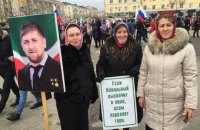 МВД Чечни насчитало на митинге за Кадырова 1 млн человек