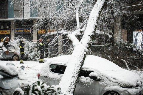 Унаслідок буревію "Белла" в Італії загинули двоє людей