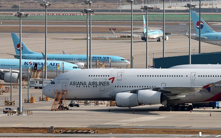 ​У літаку корейської авіакомпанії українські міста помилково назвали російськими