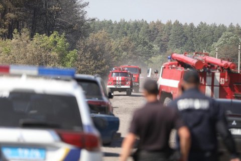 На Харьковщине объявили чрезвычайную ситуацию из-за лесного пожара