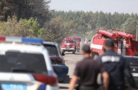 На Харьковщине объявили чрезвычайную ситуацию из-за лесного пожара