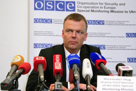 Первый замглавы миссии ОБСЕ посетит Донбасс 21-25 января