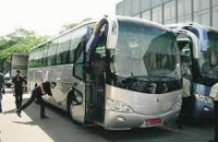 В Киеве задержали автобусы с людьми для "каруселей"