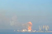Возле порта Бердянска ВСУ уничтожили российский десантный корабль (уточнено)
