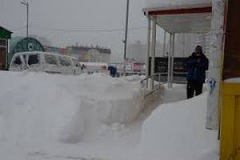 Більшість пропускних пунктів на українсько-молдовському кордоні закриті через снігопади