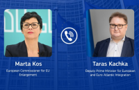 Єврокомісарка Марта Кос: Єврокомісія налаштована якнайшвидше відкрити перший кластер перемовин з Україною