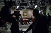 Порошенко дав інтерв'ю трьом українським телеканалам