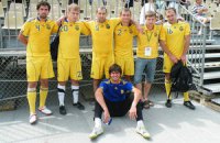 Украинские бомжи борятся за кубок мира по футболу