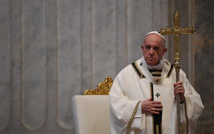 Допомога Україні зброєю є морально прийнятною, – Папа Франциск