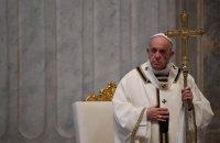 Допомога Україні зброєю є морально прийнятною, – Папа Франциск