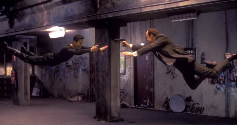 Кадр з фільму «Матриця (1999)»