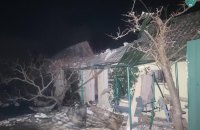 На Одещині збитий "шахед" упав на житловий будинок і вибухнув. Є жертви