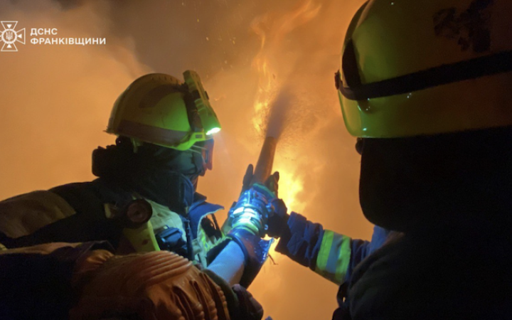 Внаслідок масованої атаки РФ на Івано-Франківщині пошкоджена будівля церкви, є постраждала