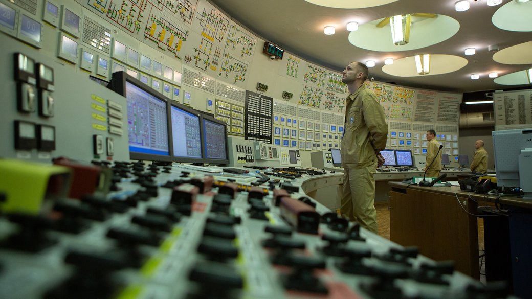 Енергетики на українській АЕС, 24 листопада 2023 року. 
