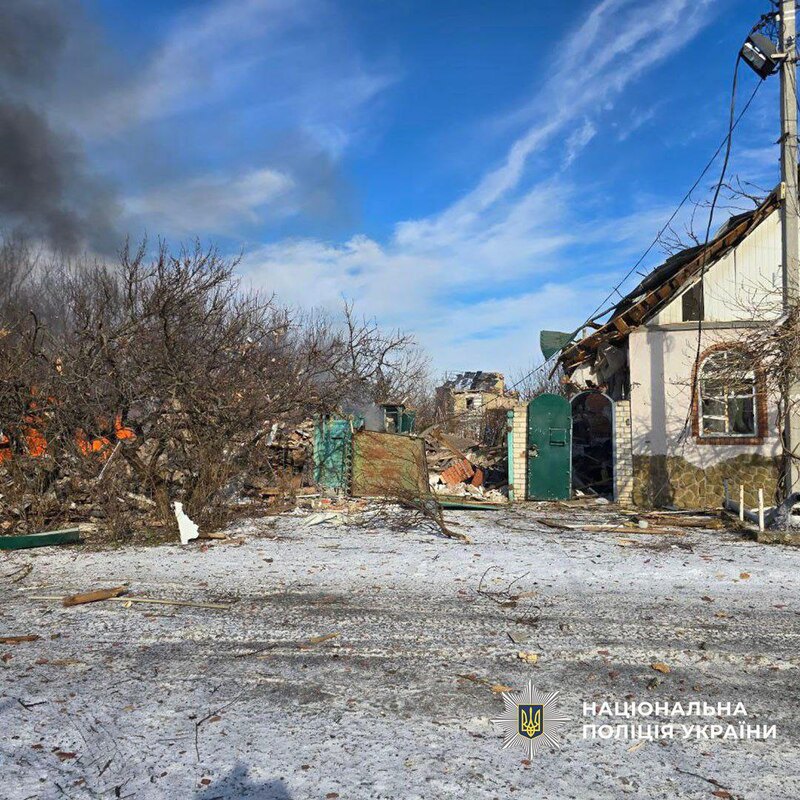 Наслідки обстрілів Донеччини