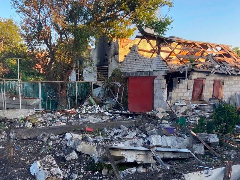 Наслідки обстрілів росіянами Донецької області