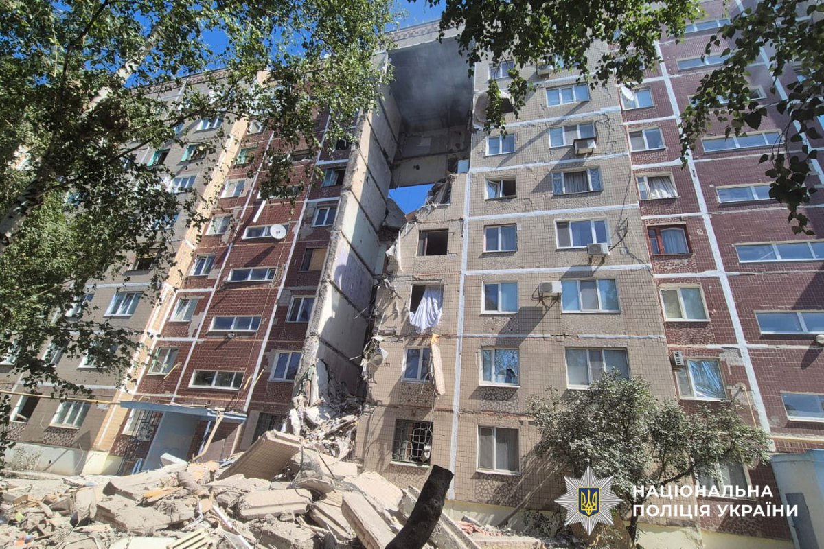 Наслідки російської атаки на Донеччині