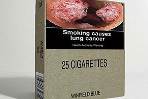 Британские благотворители призвали запретить брендовые сигаретные пачки