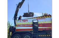 У Верблюжій затоці в Києві виявили уламки ракети “Точка-У”