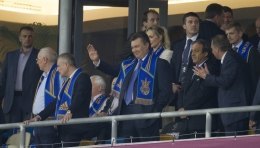 Янукович привітав збірну України з перемогою