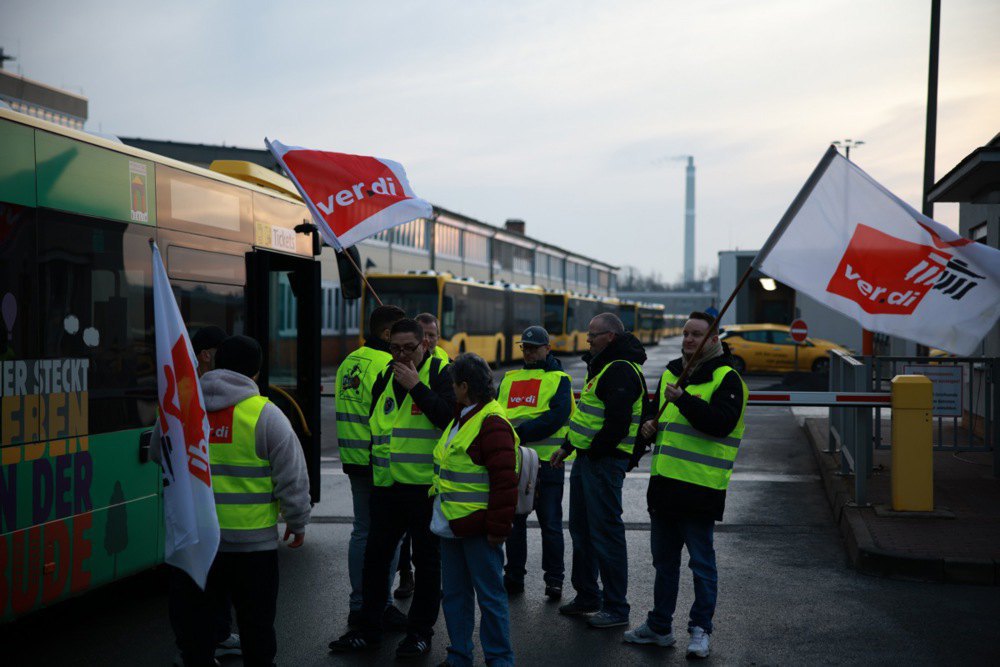 Страйк працівників громадського транспорту у Берліні