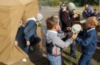 ​В Киеве проходят учения по ликвидации техногенных катастроф