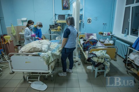 МОЗ: среди госпитализированных с ковидом на прошлой неделе 91% – невакцинированы