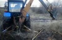 Пограничники обнаружили подземный трубопровод из России в Украину