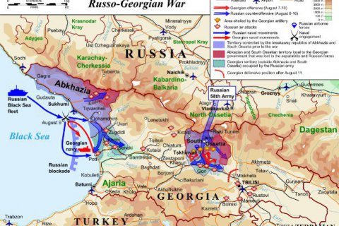 В Грузии сегодня чтят память 408 жертв российско-грузинской войны