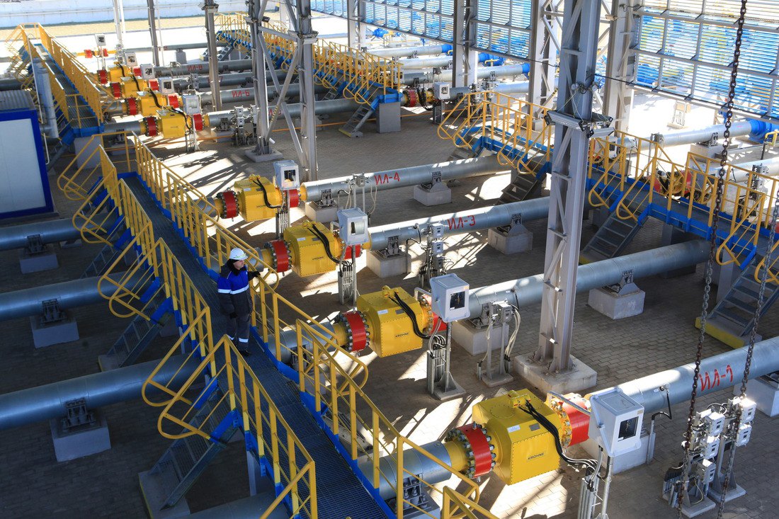 Газова компресорна станція «Російська»,Краснодарський край.