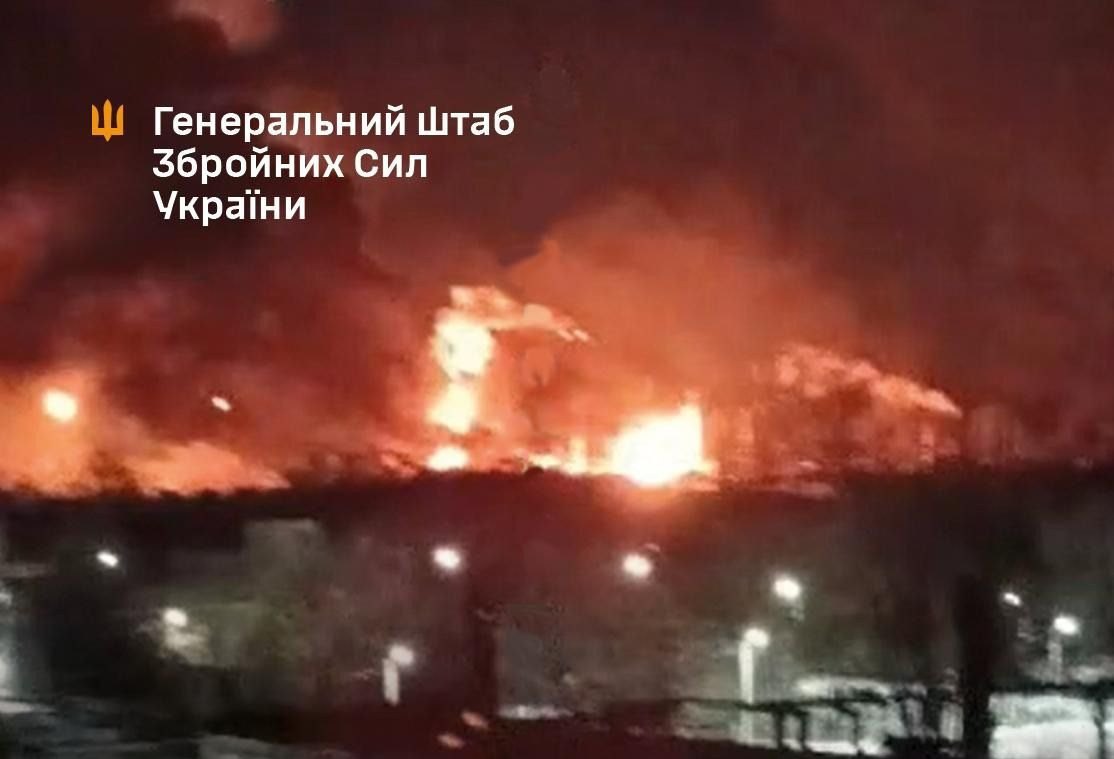 Рязанський НПЗ після атаки, 24 лютого 2025