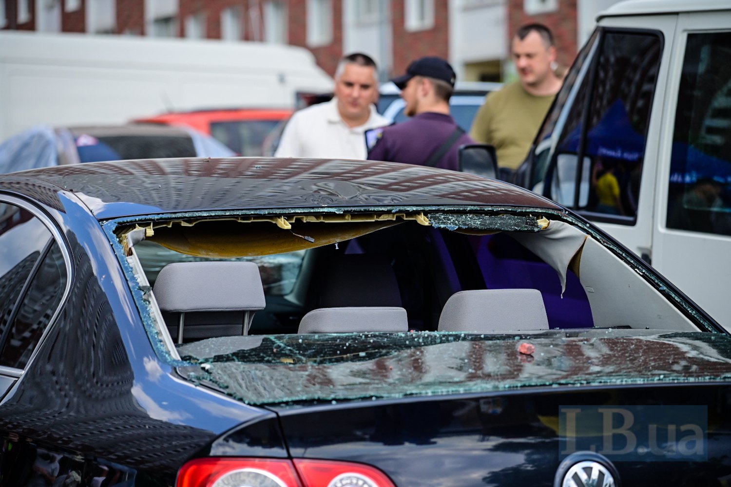 Наслідки обстрілу Києва 10 червня 2025 року