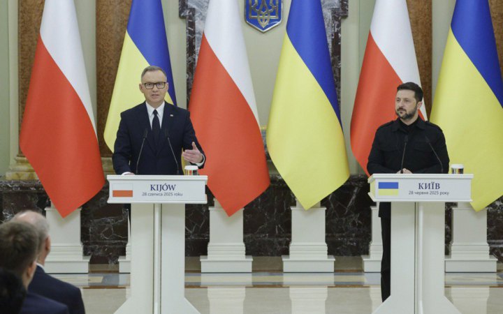 Зеленський: Україна зробить усе, щоб відносини із Польщею ставали міцнішими