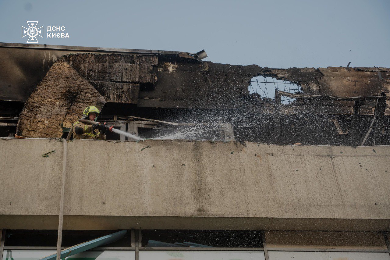 Наслідки обстрілу Києва 10 червня 2025 року