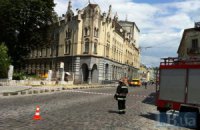 В центре Львова прорвало газовую трубу