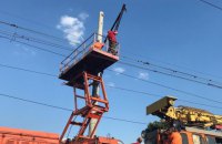 "Укрзализныця" сообщила о восстановлении инфраструктуры после аварии у Боярки
