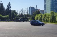 Вертолет армии США Black Hawk аварийно сел в центре Бухареста
