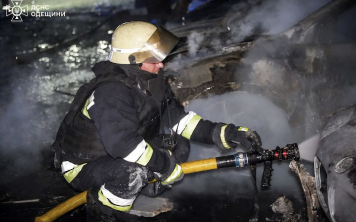 Вночі росіяни атакували Одесу, уражений об'єкт інфраструктури