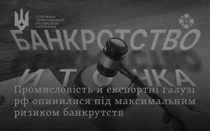 СЗРУ: Фінансовий стан підприємств РФ стрімко погіршується через збільшення кількості збиткових компаній 