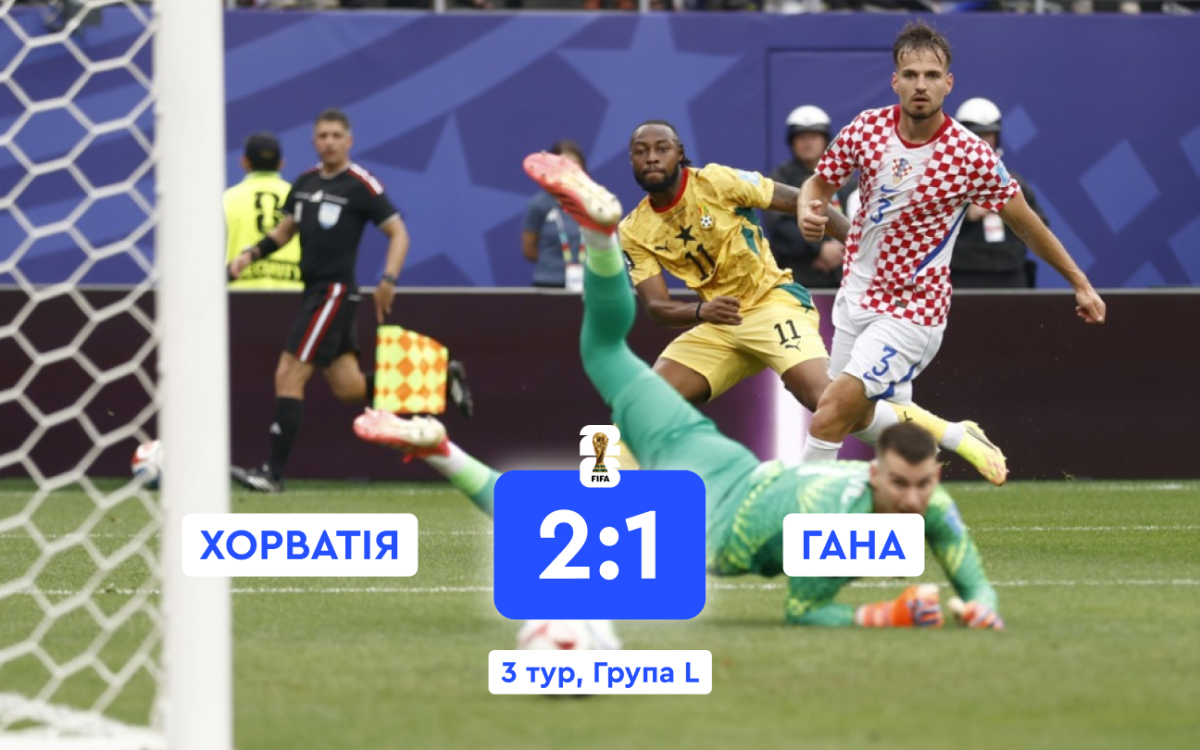 Хорватія – Гана