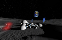 КБ "Південне" показало концепт місячної бази