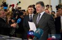 Национальный экзит-полл: Порошенко 55,9%, Тимошенко 12,9%