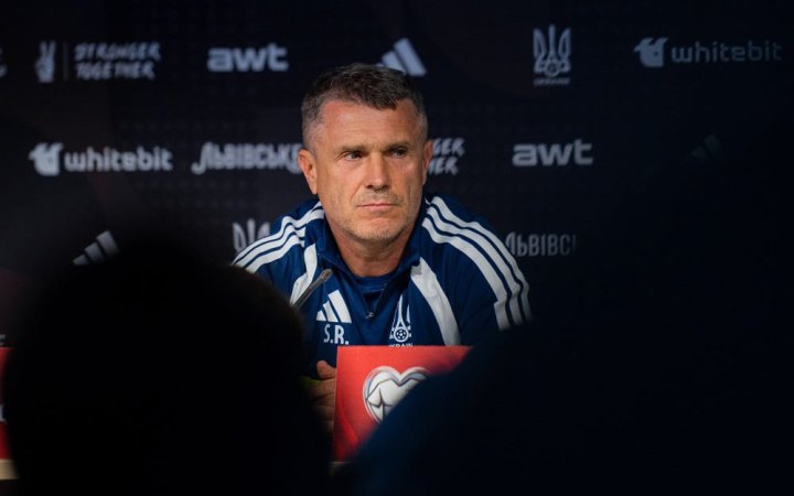 Ребров залишив посаду головного тренера збірної України з футболу