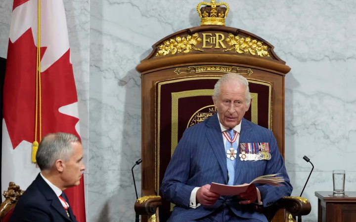 Британський король вперше за пів століття особисто відкрив роботу парламенту Канади