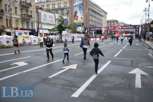 Центральные улицы Киева станут пешеходными на один день