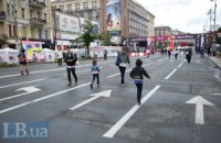 Центральні вулиці Києва стануть пішохідними на один день