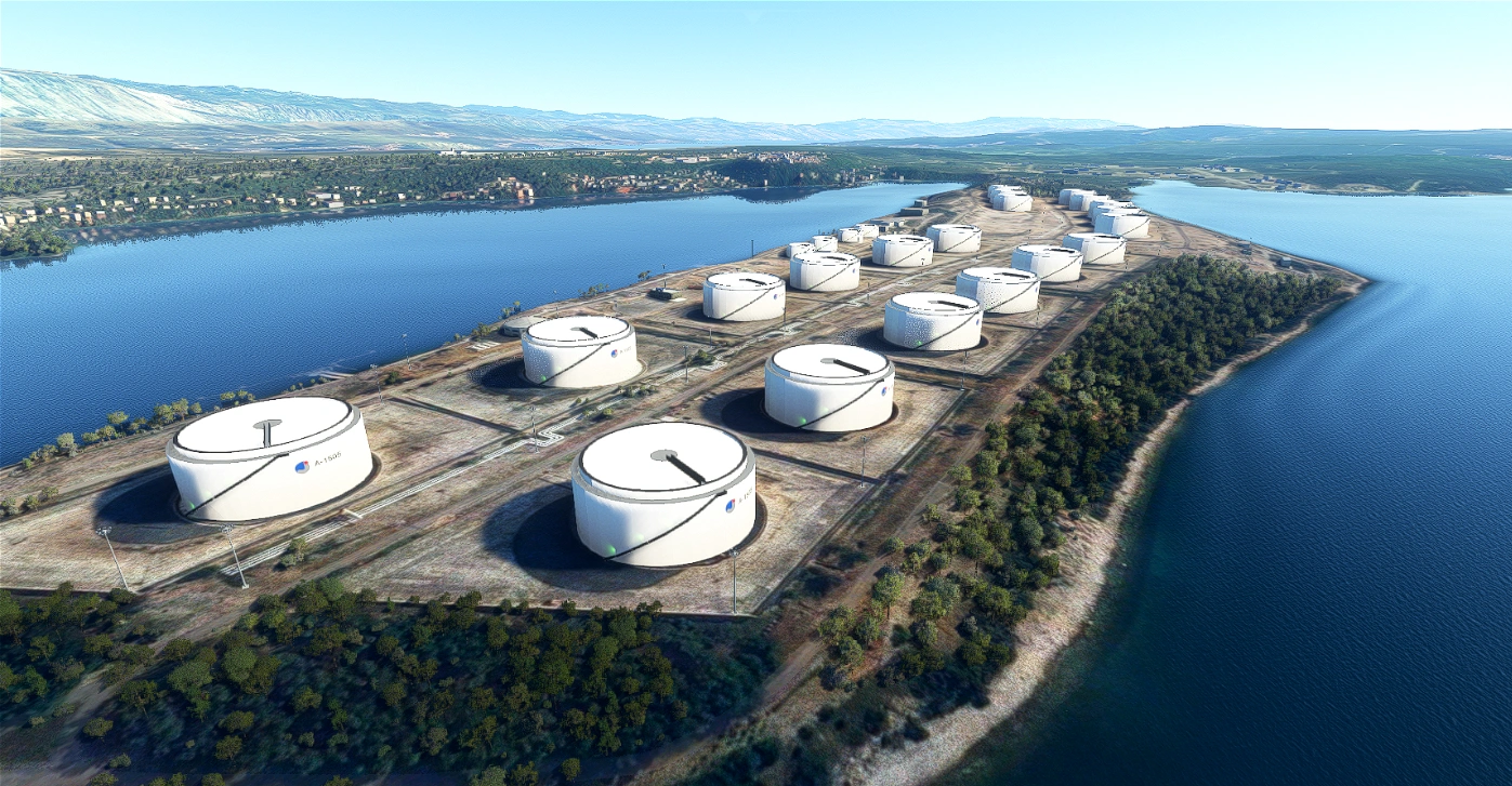 Хаб Омішаль на острові Крк є критично важливим енергетичним хабом Хорватії, де розташовані два основні термінали LPG і нафтовий Janaf 