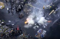 "Беркут" зачистил Грушевского и отрезал Укрдом от Майдана 
