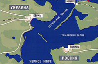Кабмин определился, где в Керченском проливе строить мост в Россию