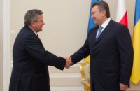 Янукович і Коморовський усамітнилися
